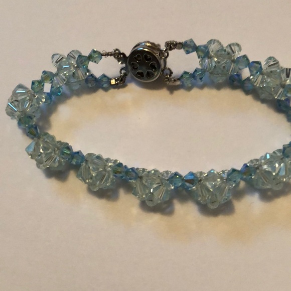 17cms. Crystal bracelet - Picture 3 of 5